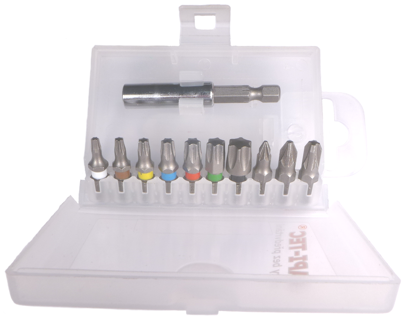 RAPI-TEC Set nástavců (PZ1,PZ2,PZ3,T10-T50) v plastové krabici