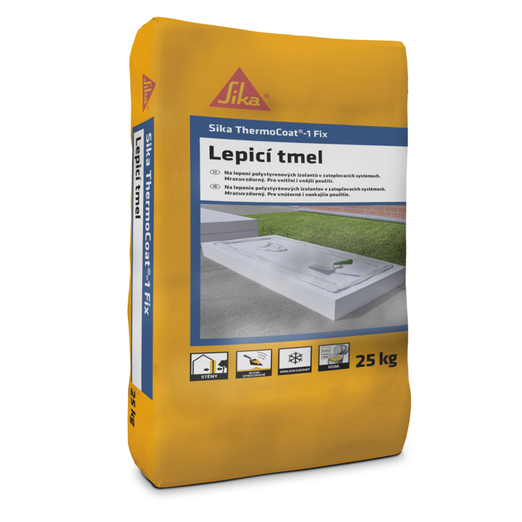 Sika Tmel lepicí cementový ThermoCoat-1 Fix 25 kg