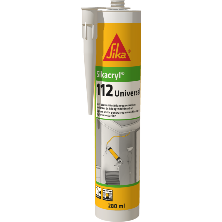 Sika Tmel akrylový Sikacryl-112 Universal bílá 600 ml