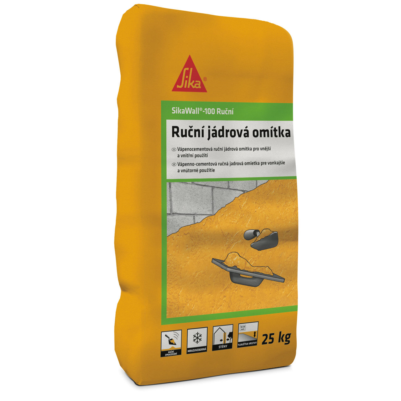 Sika Omítka jádrová ruční SikaWall-100 Ruční 25 kg