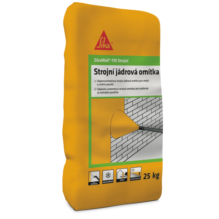 Sika Omítka jádrová strojní SikaWall-110 Strojní 25 kg
