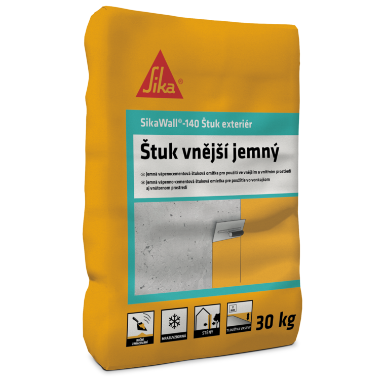 Sika Štuk vnější jemný SikaWall-140 Exteriér 30 kg