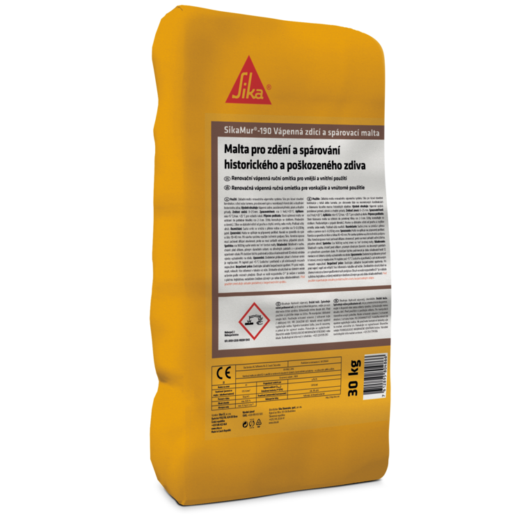 Sika Malta zdicí a spárovací SikaMur-190 vápenná 30 kg
