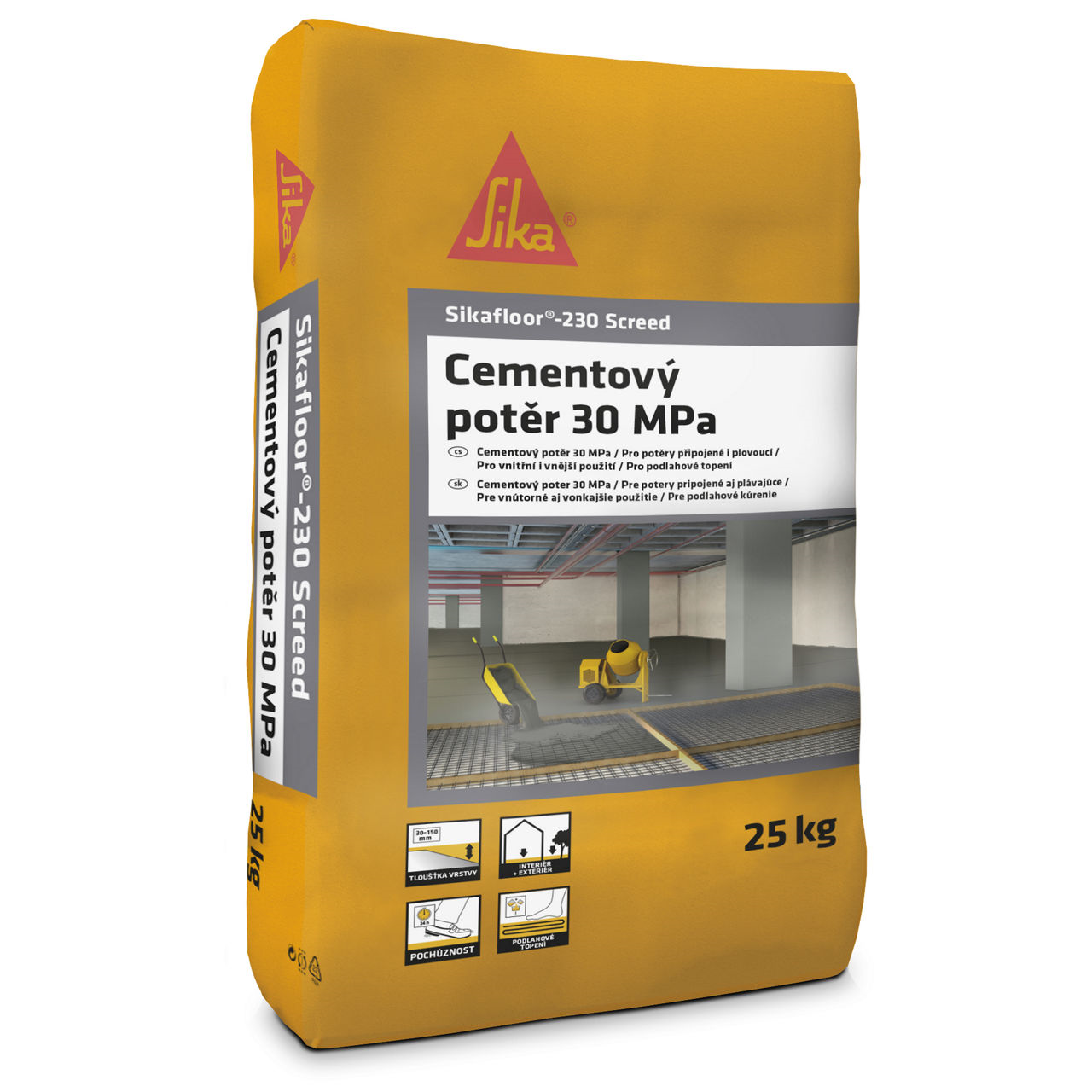 Sika Potěr cementový Sikafloor-230 Screed 25 kg
