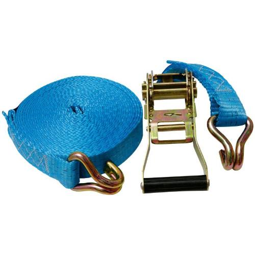 Pás upínací ráčnový s háky, 6 m, 3000 kg