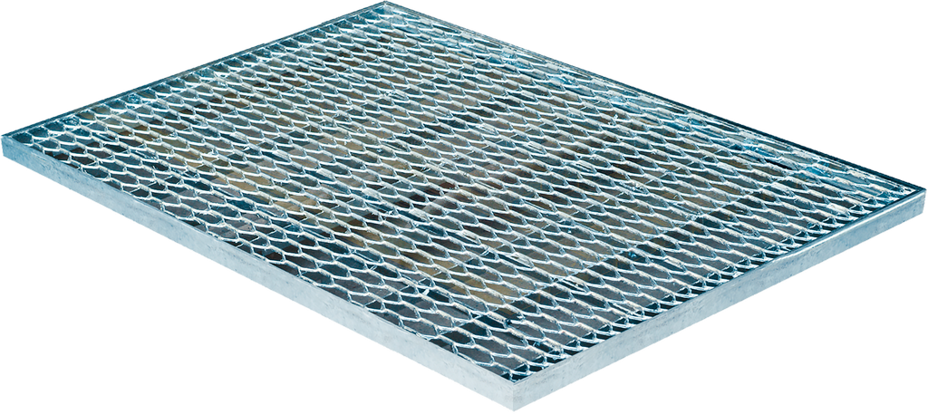 MEA Rošt pro záchytnou vanu 600×400 mm pozinkovaný ocelový tahokov