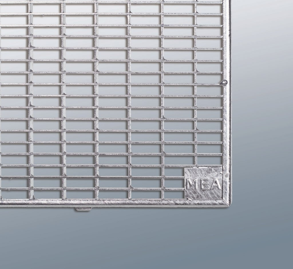 MEA Rošt pro světlíky Multinorm/MeaMax 1250×400 mm oka 30/10 pochozí