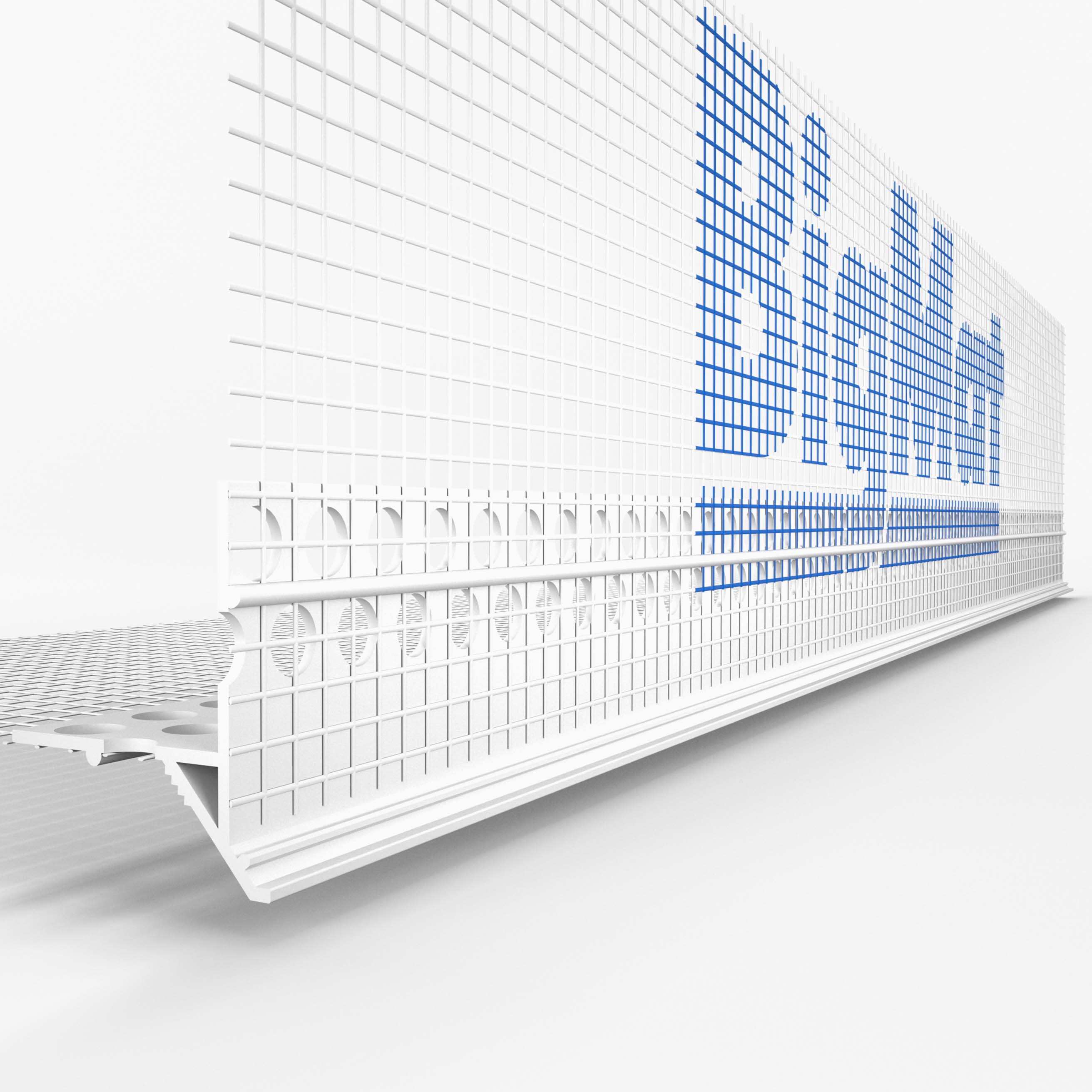 Lišta s nepřiznanou okapnicí LTDU BigMat 2000 mm