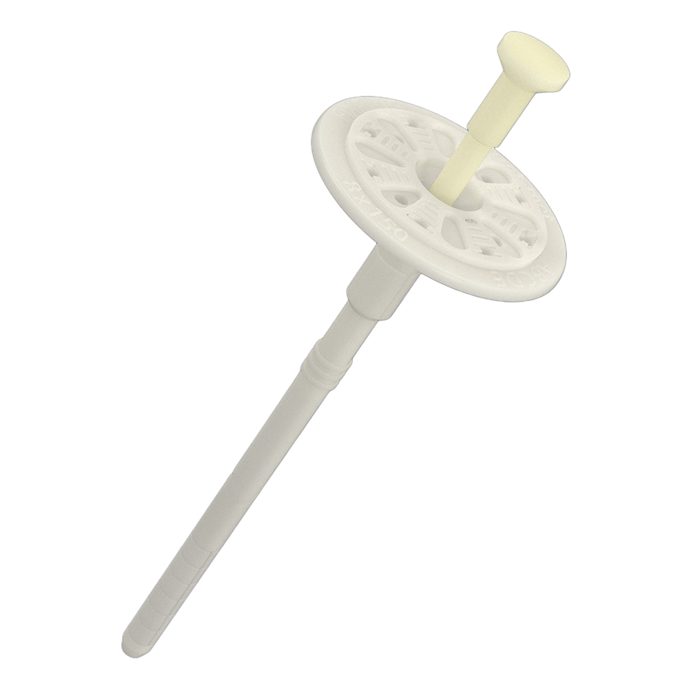 Likov Hmoždinka fasádní talířová FIXPLUG 08 s plastovým teleskop. trnem 190 mm