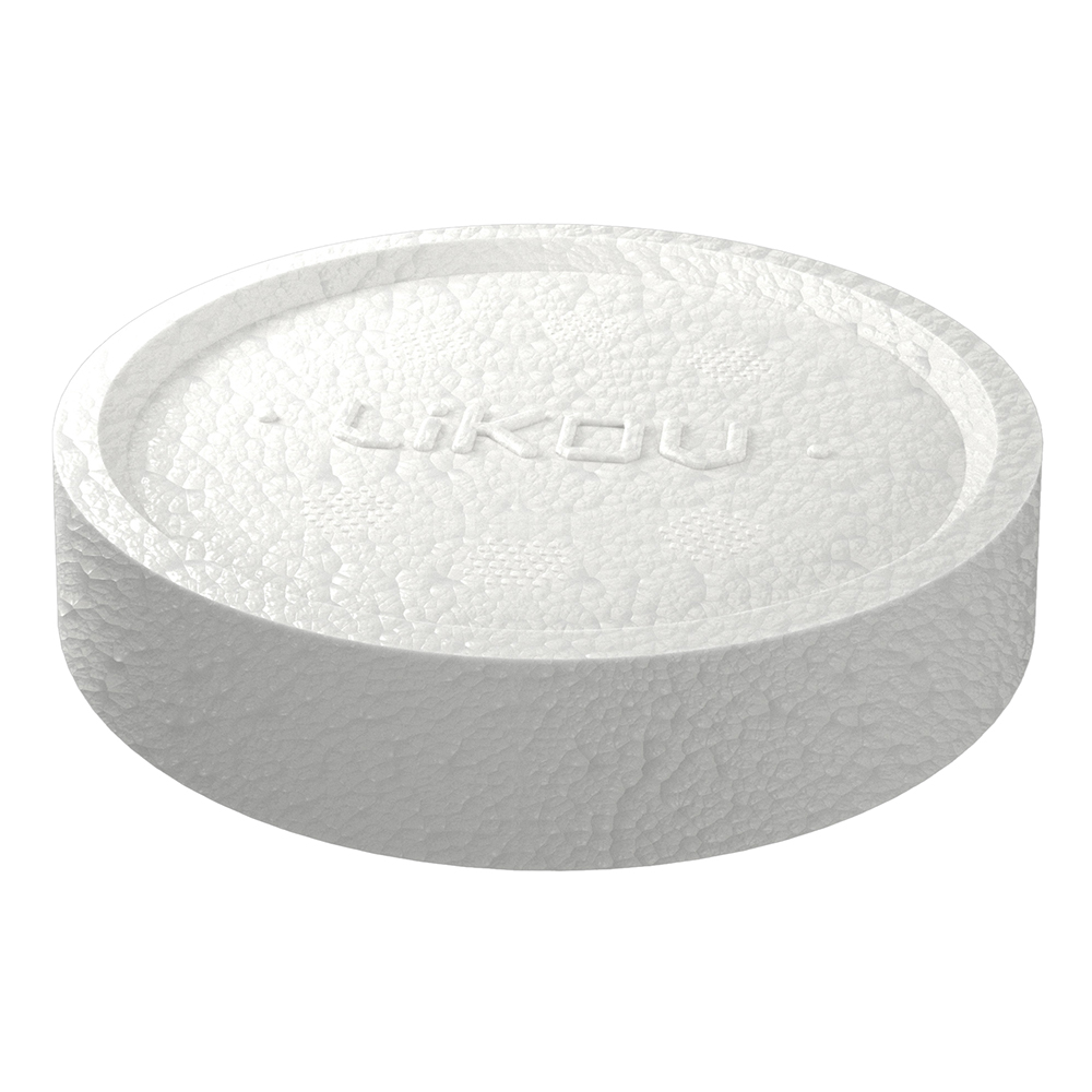 Likov Zátka EPS s prolisem bílá pr. 70 mm, tl. 15 mm