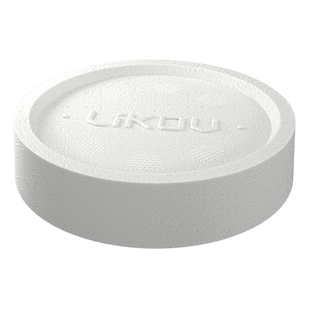 Likov Zátka EPS s prolisem bílá pr. 65 mm, tl. 15 mm