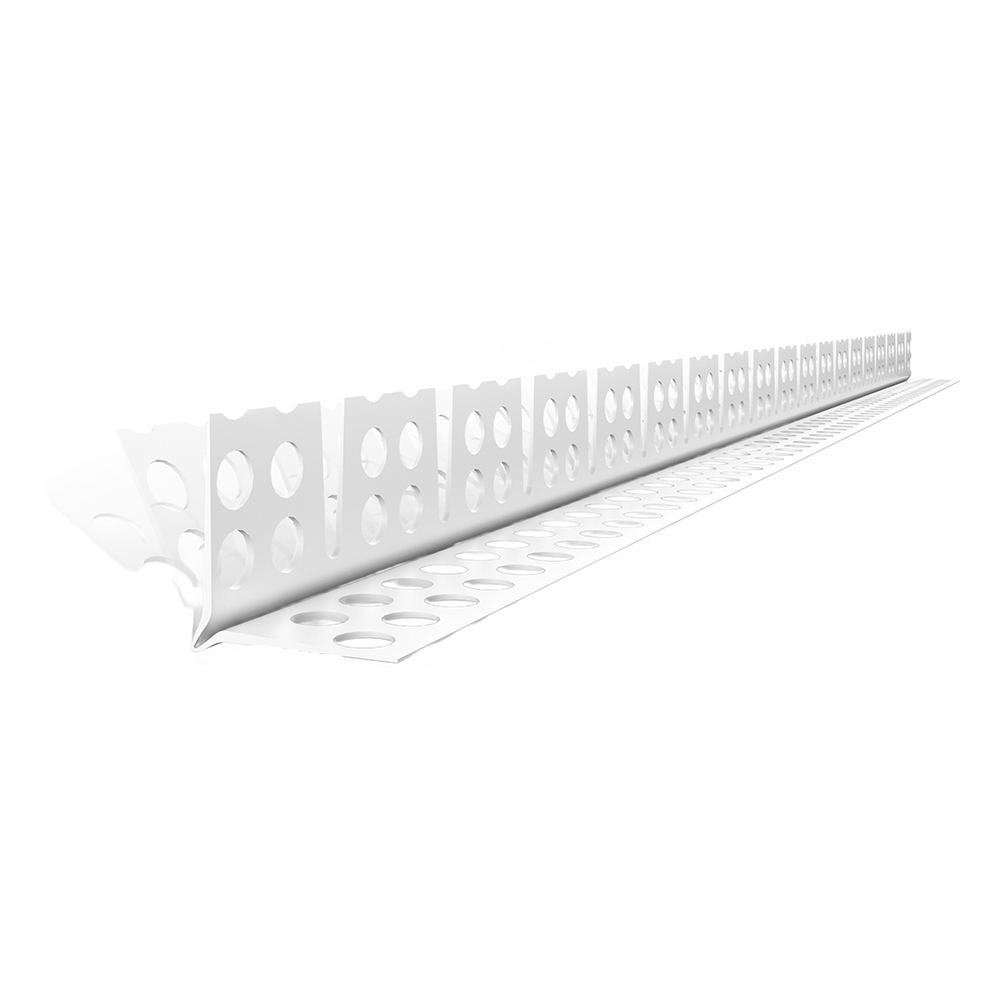 Likov Lišta klenbová s prolisem a flexibilními rameny G-KLF BOX PVC 24×24/10 m