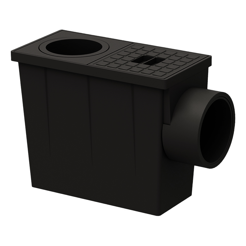 Likov Lapač střešních splavenin GRH boční černá 100/110 mm