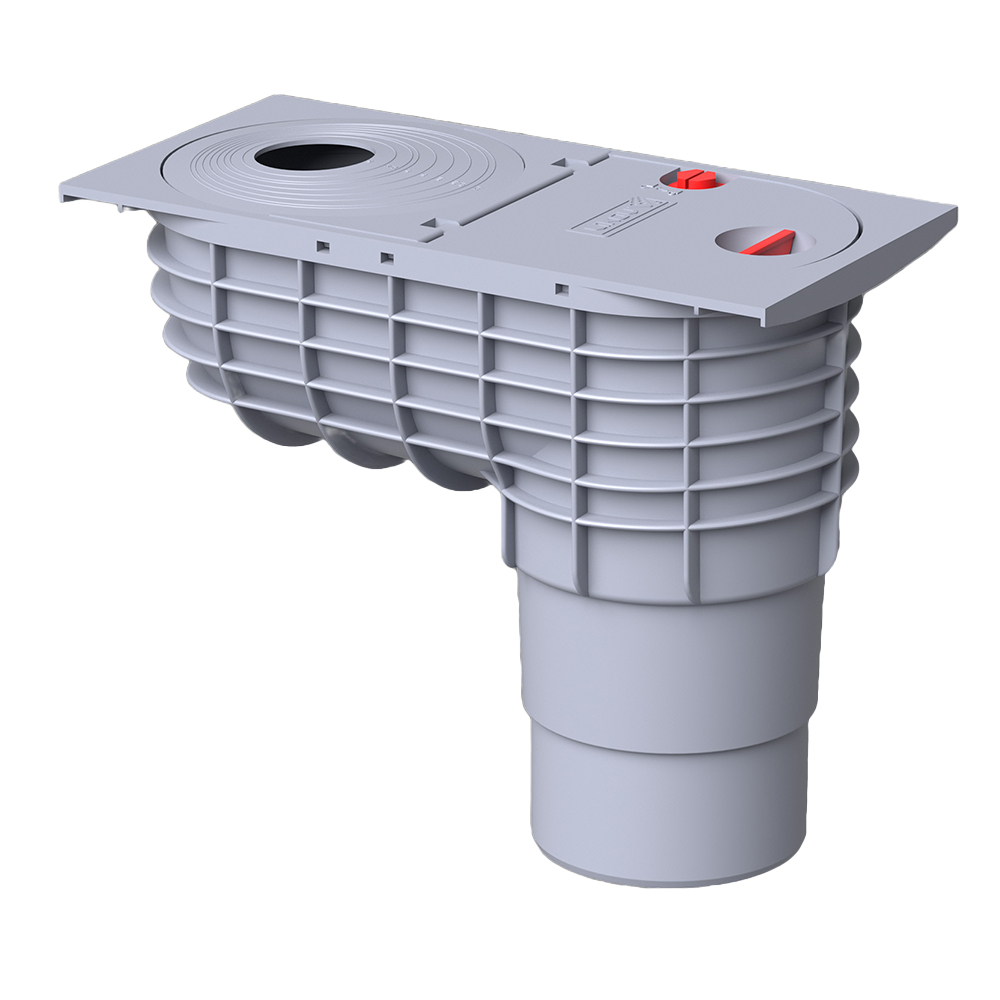 Likov Lapač střešních splavenin GRT spodní šedá 110/125 mm