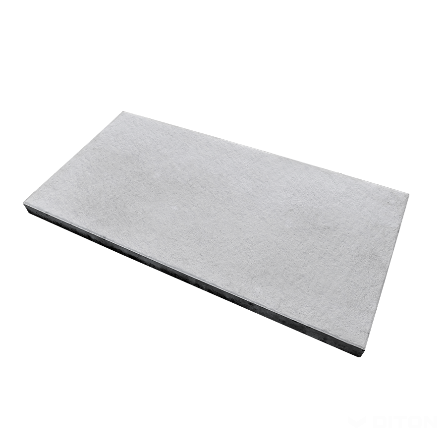 Diton Dlažba betonová Wave 797×397×40 mm bílá (8,64)