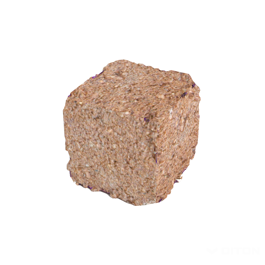 Diton Blok zdicí (stříška) History 70×70×70 mm středová kostka cihlová (480)