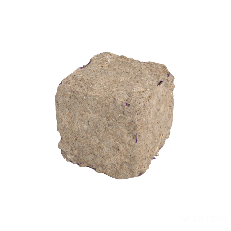 Diton Blok zdicí (stříška) History 70×70×70 mm středová kostka okrová (480)