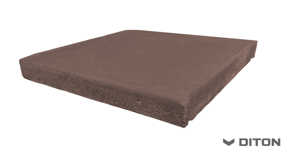 Diton Stříška plotová Universal 50 500×500×55 mm hnědá (48)