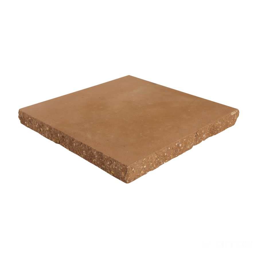 Diton Stříška plotová ZD 450×450×50 mm sloupková štípaná cihlová (48)