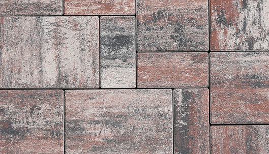 CS-beton Dlažba betonová VIA TECH 60 mm colormix riente