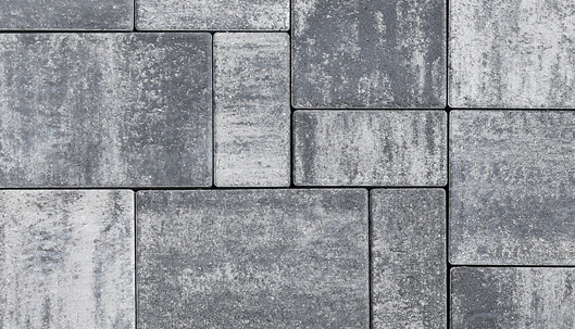 CS-beton Dlažba betonová VIA TECH 80 mm colormix noarblanc