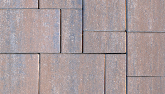 CS-beton Dlažba betonová VIA TECH 80 mm colormix coral