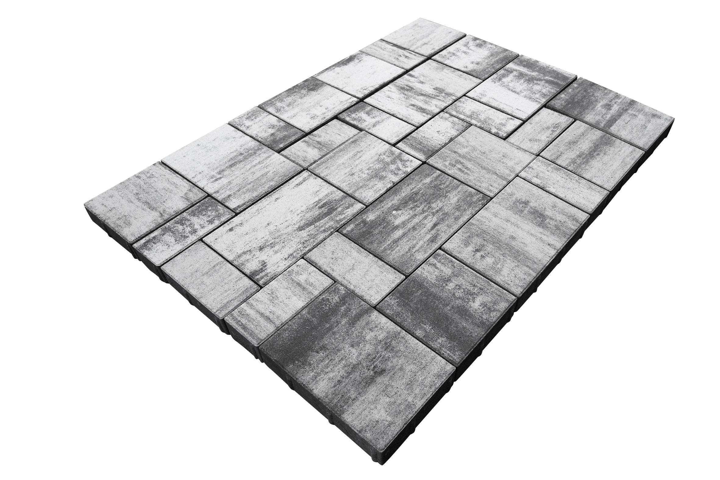 Ferobet Dlažba betonová Parko Kombi 60 mm granit (10,8)