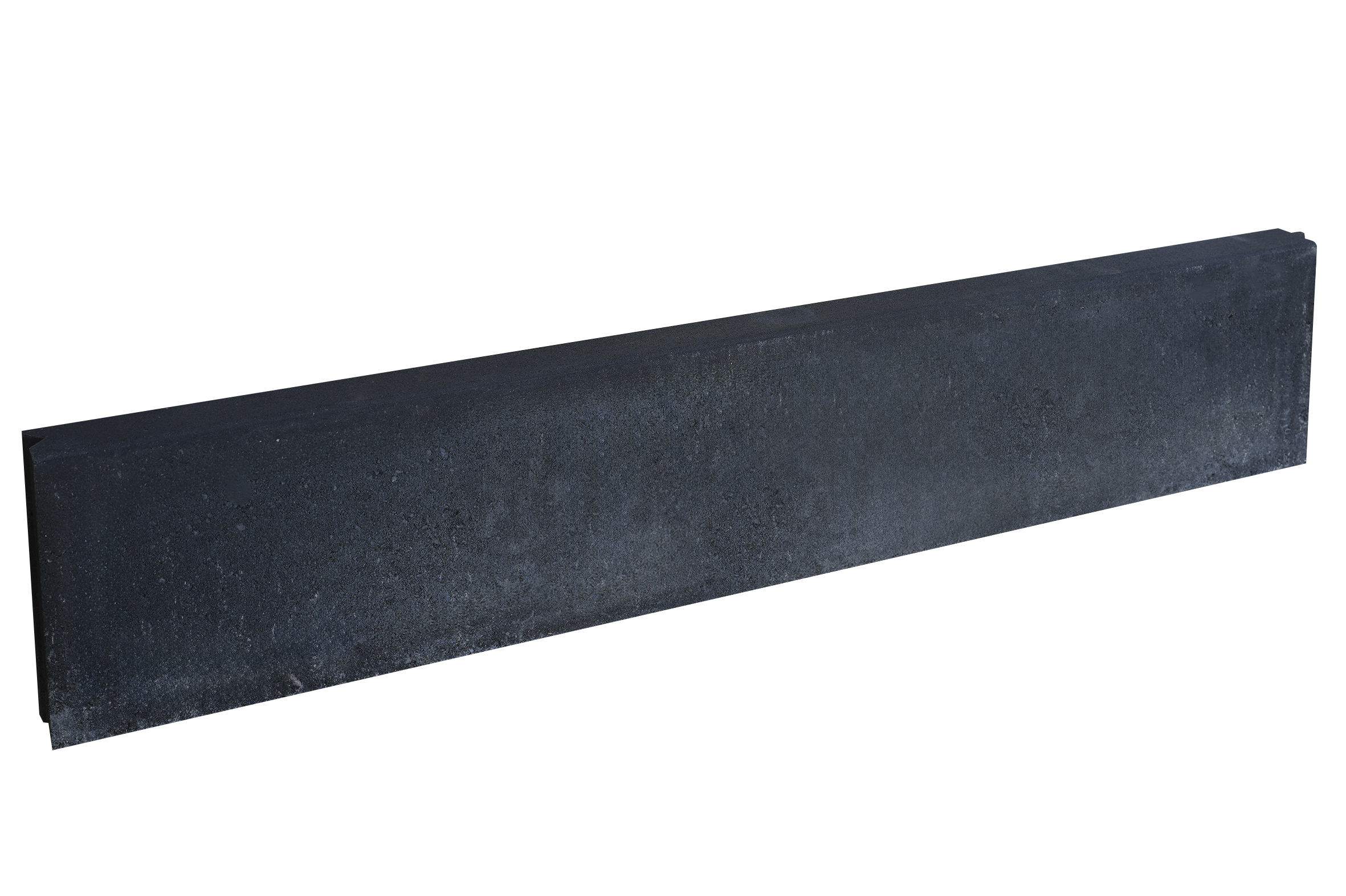 Ferobet Obrubník záhonový 1000×50×200 mm rovný se zámkem antracit (48)