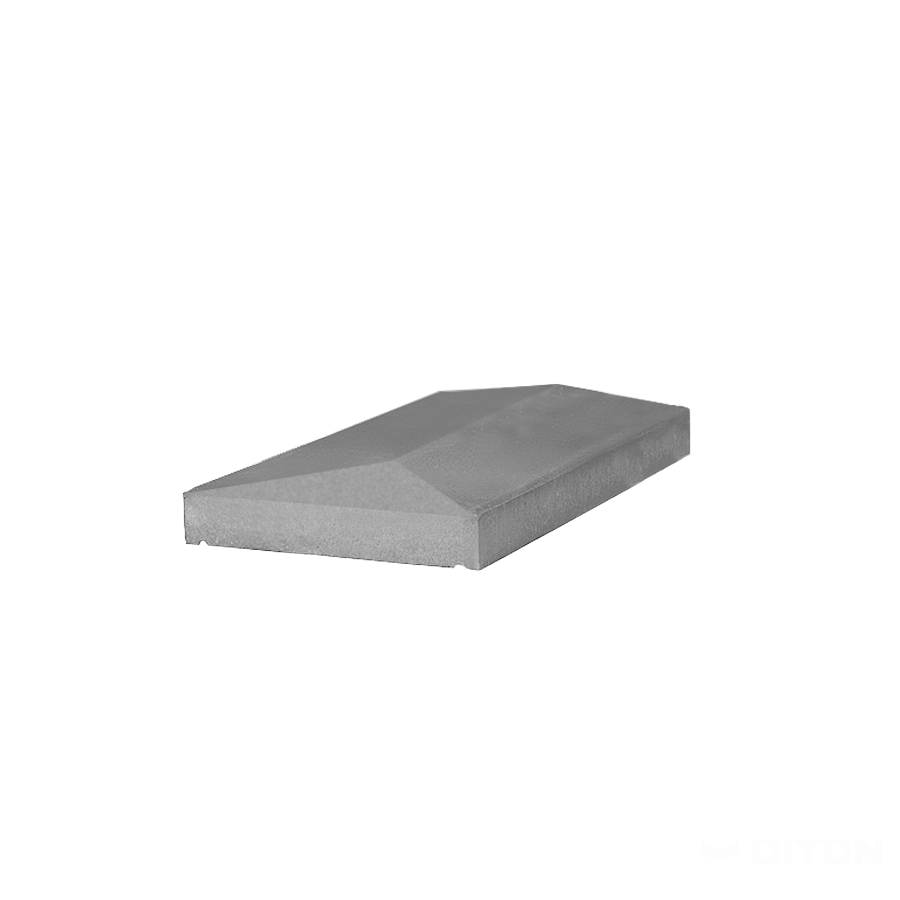 Diton Stříška plotová 30 450×300×75 mm ukončovací natur přírodní (48)