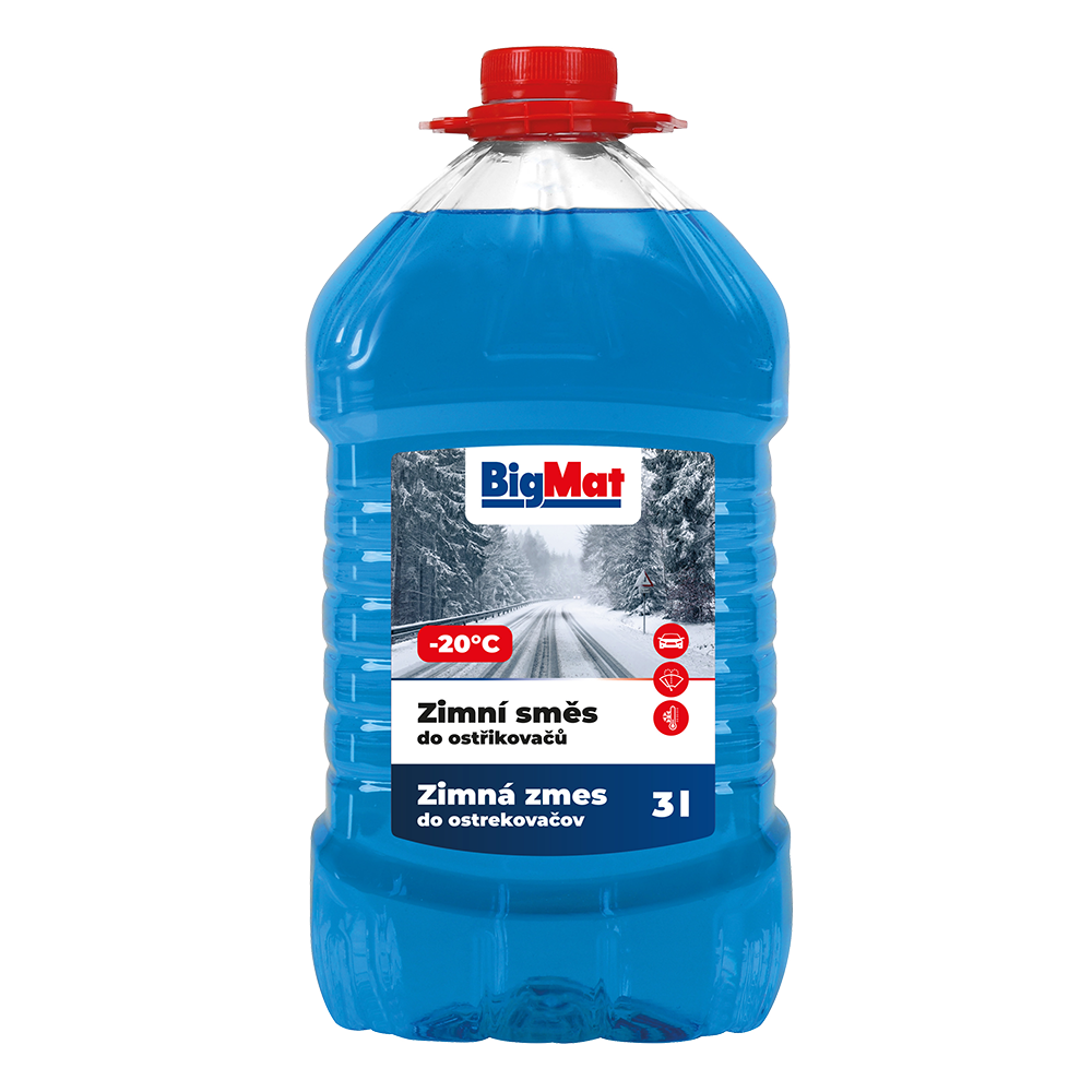 BigMat Směs do ostřikovačů zimní -20 °C 3 l