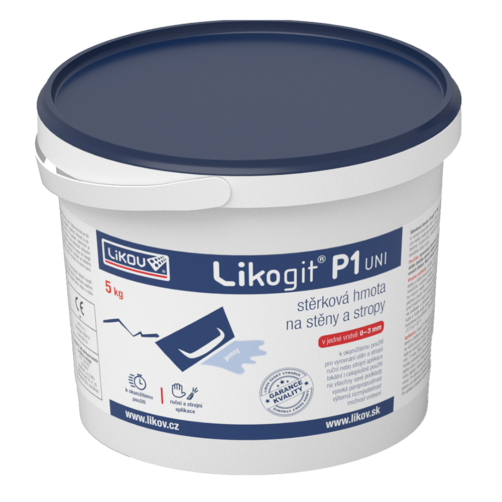 Likov Hmota stěrková Likogit P1 UNI 5 kg