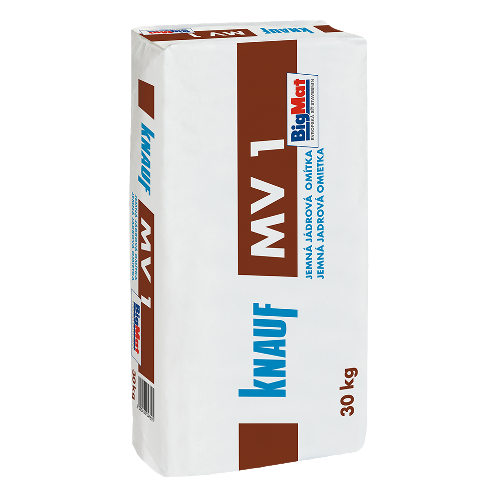 Knauf Omítka jádrová MV 1 BigMat jemná 30 kg