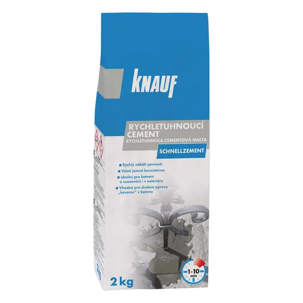 Knauf Cement rychletuhnoucí Schnellzement 2 kg