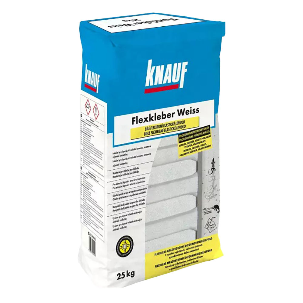 Knauf Lepidlo flexibilní Flexkleber Weiss (C2TE S1) 25 kg