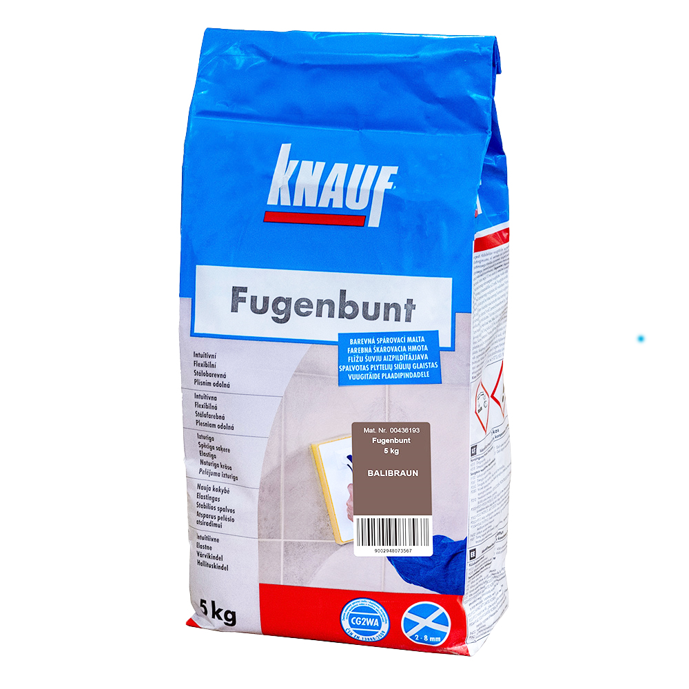 Knauf Hmota spárovací Fugenbunt balibraun 5 kg