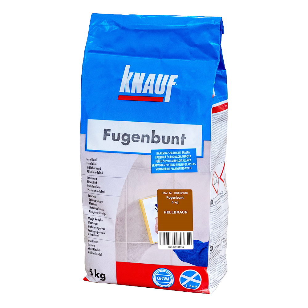 Knauf Hmota spárovací Fugenbunt hellbraun 5 kg