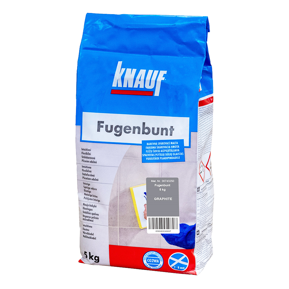 Knauf Hmota spárovací Fugenbunt graphite 5 kg