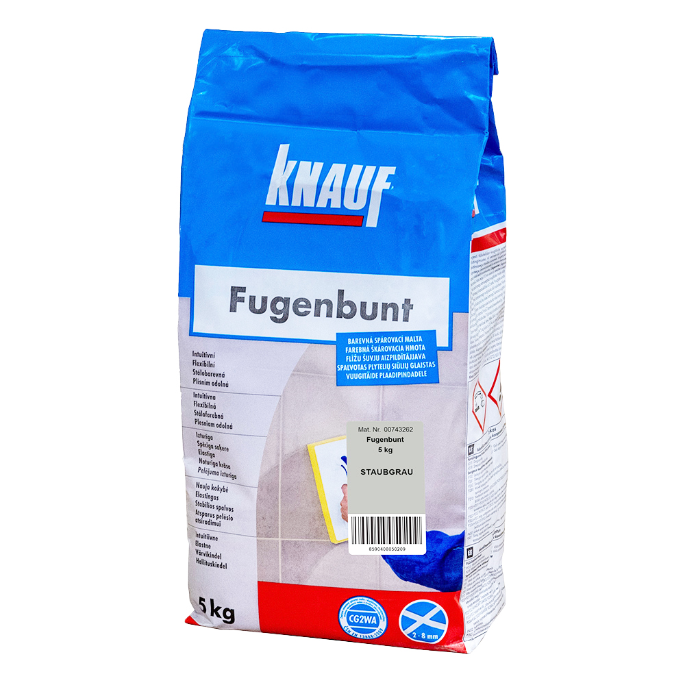 Knauf Hmota spárovací Fugenbunt staubgrau 5 kg
