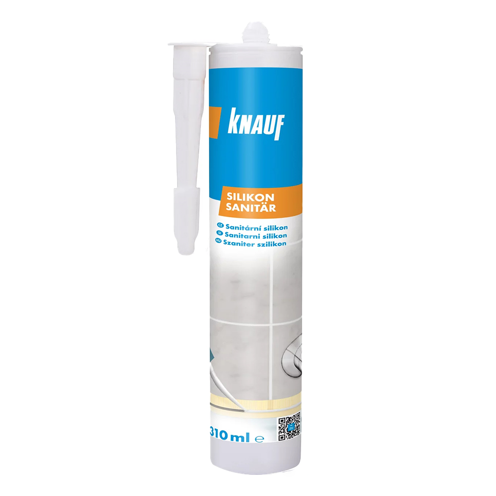 Knauf Tmel silikonový sanitární Silikon Sanitär staubgrau 310 ml