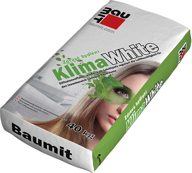 Baumit Omítka vápenná KlimaWhite 40 kg