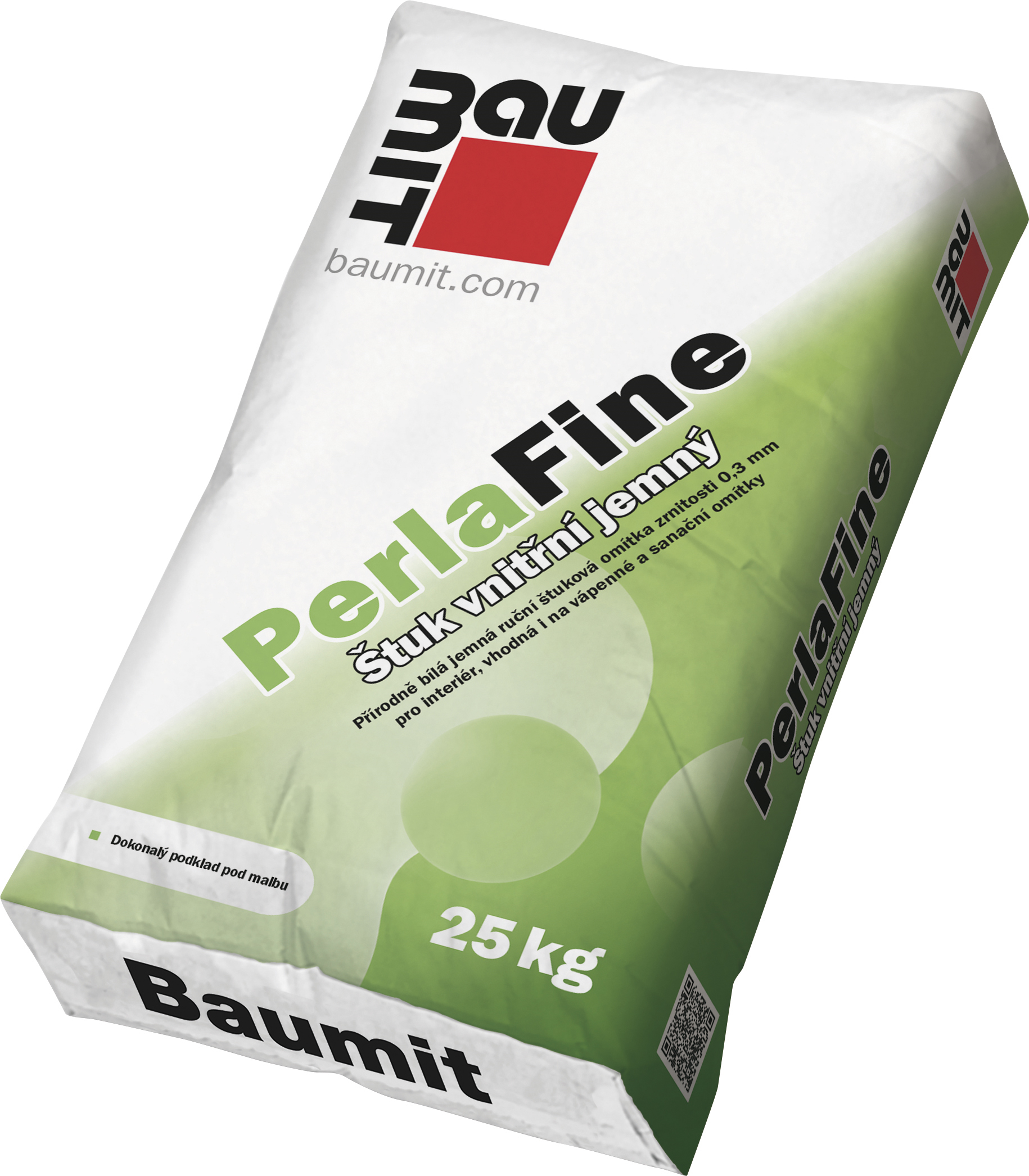 Baumit Omítka štuková vápenná PerlaFine jemná 0,3 mm 25 kg