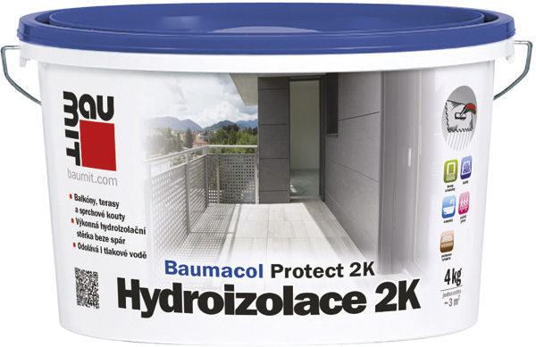 Baumit Stěrka hydroizolační Baumacol Protect 2K 4 kg