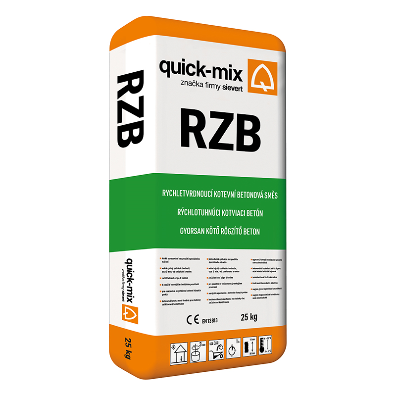 Quick-mix Beton kotevní rychletvrdnoucí RZB 25 kg