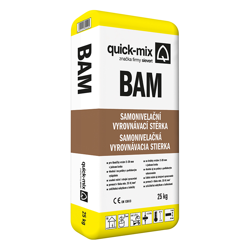 Quick-mix Hmota samonivelační vyrovnávací BAM 25 kg