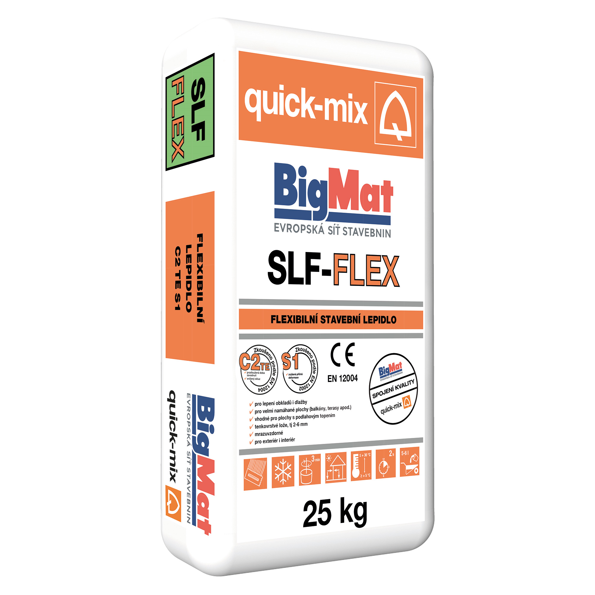 BigMat Lepidlo stavební flexibilní SLF-FLEX (C2TE S1) 25 kg