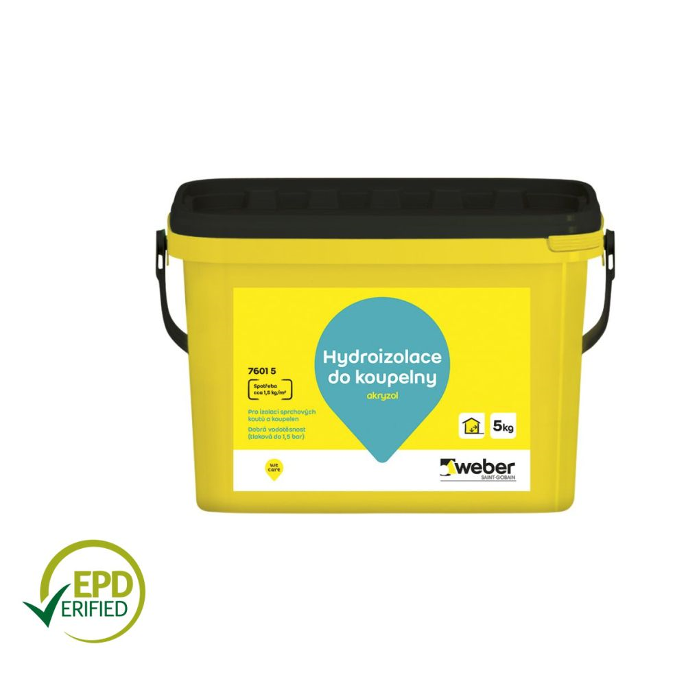 Weber Hmota hydroizolační Akryzol 5 kg