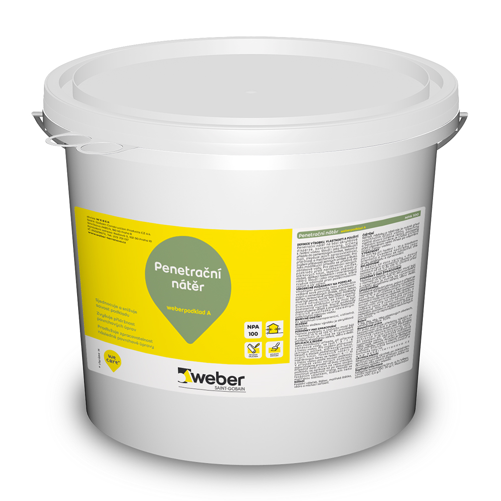 Weber Nátěr penetrační weberpodklad A 4 kg
