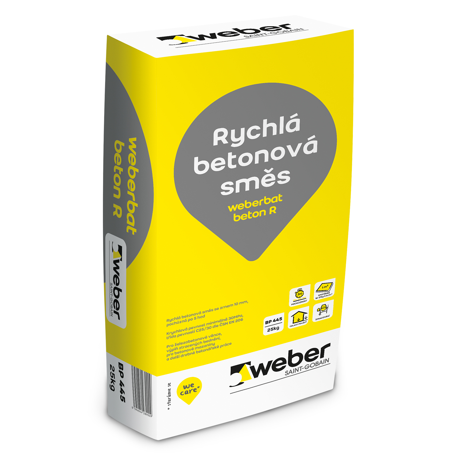 Weber Směs betonová weberbat beton R 25 kg