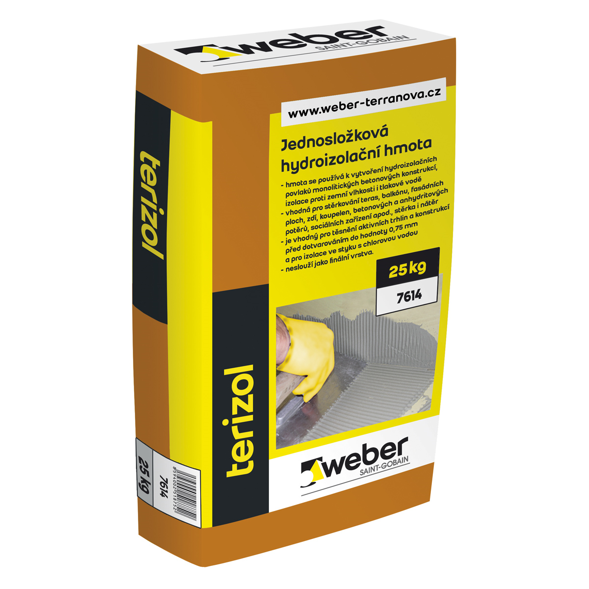 Weber Hmota hydroizolační Terizol 20 kg