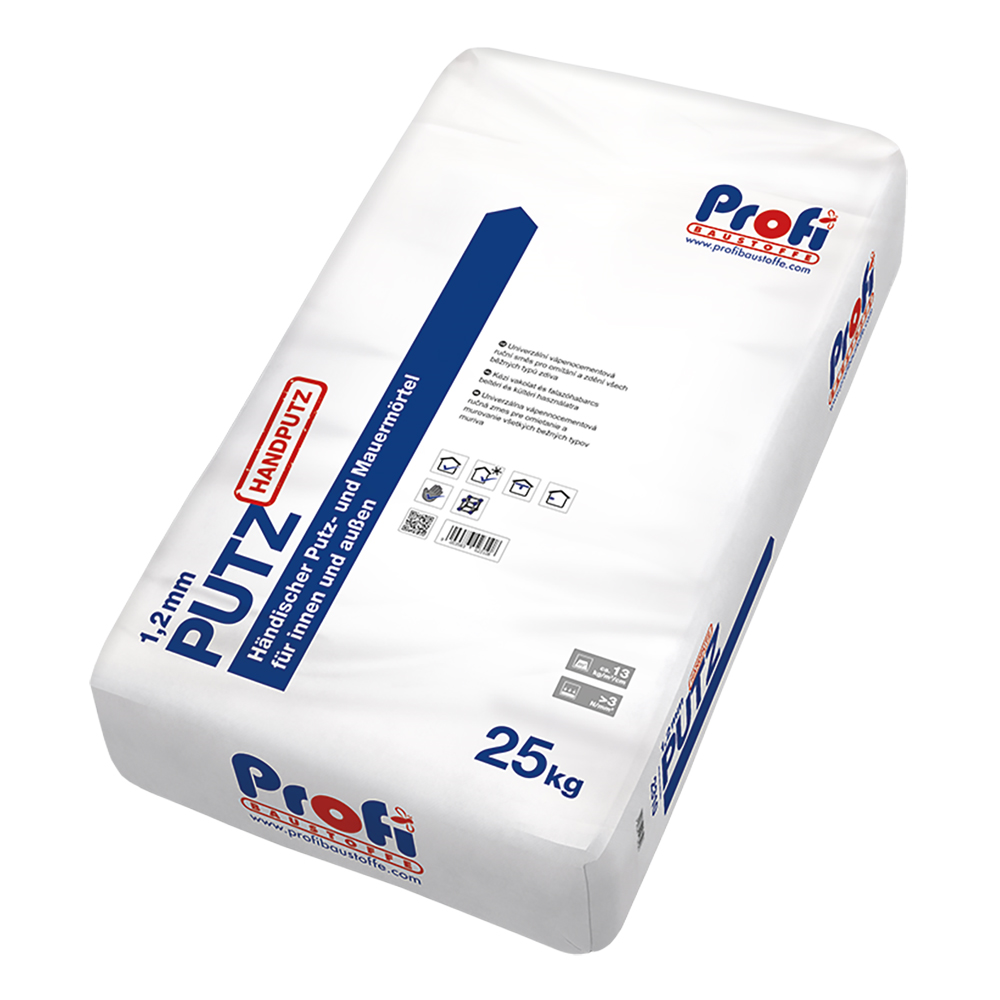 Profibaustoffe Omítka vápenocementová Profi Putz 1,2 mm 25 kg
